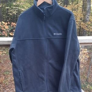 Columbia Charcoal Fleece Jacket
